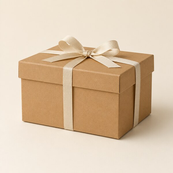Gift Box Kraft Medium
