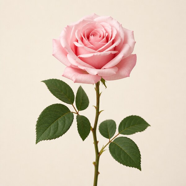 Rose Artificial Premium Soft Pink