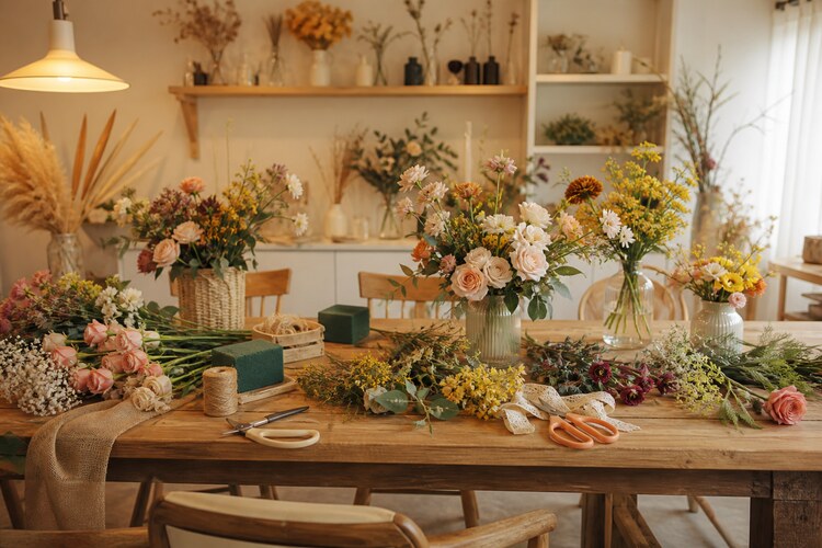 Basic Flower Arrangement